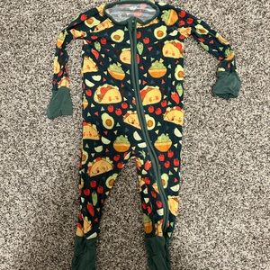 Little sleepies taco zippy. Size 3-6 months